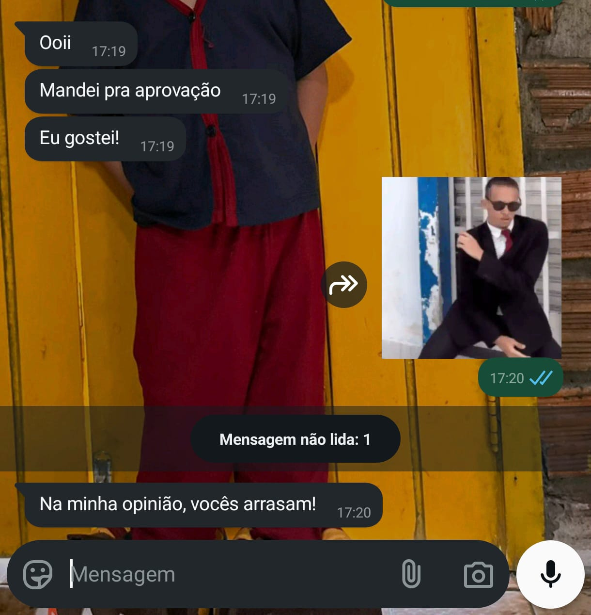 Elogio de uma agência cliente sobre a peça entregue