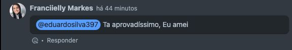 Elogio de uma agência cliente sobre a peça entregue